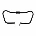 TVS Crash Guard for Star, Deluxe, City Bikes | Black Powder Coated & Heavy Quality Aluminium Crash Guard