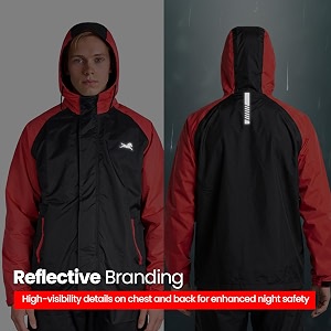 TVS Dual Tone Waterproof Rainsuit for Men