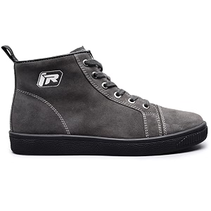 tvs ronin mid ankle riding shoes black uk size 10  anti-slip sole water resistant biker bootmotorcycle riding shoes