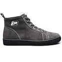TVS Ronin Mid Ankle Riding Shoes: Black, UK Size 10 | Anti-Slip Sole, Water Resistant Biker Boot/Motorcycle Riding Shoes