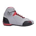 TVS Racing Ankle Length Riding Boots for Men:Waterproof Riding Shoes with Reflective Panels