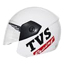 TVS Racing Kids Graphics Half face Helmet White XS
