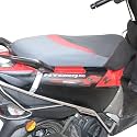 TVS Seat Cover - Ntorq - Luxor Eco - Black & Grey -