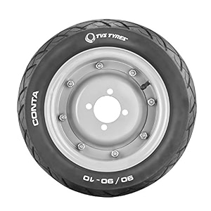 tvs tyres conta 350 9090-10 50j tube-type scooter tyre