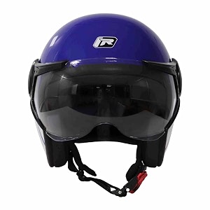 tvs-urban riding helmet - cobalt blue--2xl- isi certified- for men