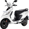 TVS Zest Booking for Ex-Showroom Price (Pearl White)
