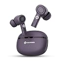 TW-114 Truly Wireless Earbuds with 30dB Real (ANC) Active Noise Cancellation, IPX5, 60H Playtime, 13mm Deep Bass Drivers, Clear Calls, Type-C Charging, Bluetooth 5.3, for Travel, Gym and More (Grey)