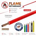 TWC Advance Blue 0.75 SQMM 45 METER | Copper Wire | HRFR (Heat Resistant Flame Retardant) Lead-Free Cable | Low Smoke Halogen-Free Wire for Home &amp; Industrial Electrical Wiring