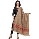 tweedle Women's Ethnic Shawl/Stole for Winters, Reversible, Wool Blend, Traditional Kullu Design (Size – 40 x 80 inches)