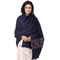 tweedle Women's Ethnic Shawl/Stole for Winters, Reversible, Wool Blend, Traditional Kullu Design (Size – 40 x 80 inches)