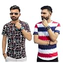 Multicolor Casual T-Shirt for Men Pack of