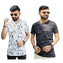 Multicolor Casual T-Shirt for Men Pack of