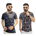 Multicolor Casual T-Shirt for Men Pack of