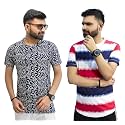 Multicolor Casual T-Shirt for Men Pack of