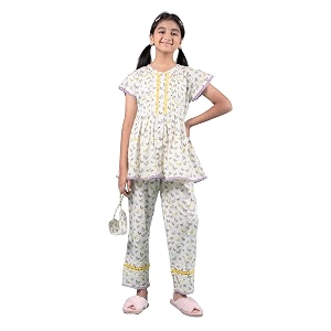 Tweeny Mini Girls Kids Pure Cotton Nightsuit