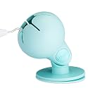 Tweexy Hinge Untippable Vinyl Scrap Collector | IntelliStick Anti-Spill Airlock Suction Weeding | HTV Crafting Adhesive Paper Sheet Holder | Tools for Vinyl (Large, Sea Green)