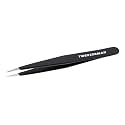 Tweezerman Stainless Steel Point Tweezer for Eyebrows Midnight Sky