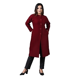 TWENTY ME Winter Wear Casual Acrylic Wool