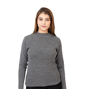 TWENTY ME Winter Wear Casual Solid Acrylic