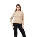 TWENTY ME Winter Wear Casual Solid Acrylic