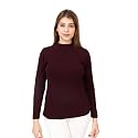 TWENTY ME Winter Wear Casual Solid Acrylic
