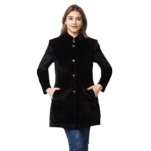 twenty me winter wear casual wear soft amp warm full sleeve wool blend coat for women39s 4126