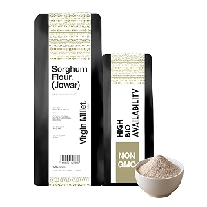 twf virgin sorghum flour  1 kg  gluten-free  jowar atta  stone-ground  jwari  juwar  jwar  solam  jonna  joar  100 natural millet flour for puffed soft rotis bhakris amp baking  unadulterated amp nutrient-rich