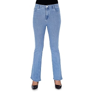 TWGE - Womens Mid Rise Bootcut Jeans
