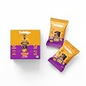 Twiddles Mini Snack Bar Chocolate Orange Belgian Bites , Pack of 2 | Only 78 Calories | Dates burfi made with Dry fruits & millets | No refined Sugar | Healthy dessert | Office Snack | On-the-go | 100% Natural | 9% Protei