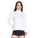 TWIN BIRDS Women Cotton Turtle Neck Ribbed