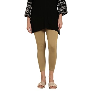 twin birds women viscose high ankle leggings  stretch cropped length pant
