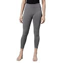 TWIN BIRDS Women Viscose High Ankle Leggings | Stretch Cropped Length Pant