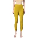 TWIN BIRDS Women Viscose High Ankle Leggings | Stretch Cropped Length Pant