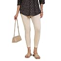 TWIN BIRDS Women Viscose High Ankle Leggings | Stretch Cropped Length Pant