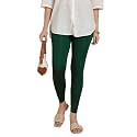 TWIN BIRDS Women Viscose High Ankle Leggings | Stretch Cropped Length Pant