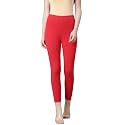 TWIN BIRDS Women Viscose High Ankle Leggings | Stretch Cropped Length Pant