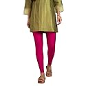 TWIN BIRDS Shimmer Leggings for Women | Shiny Stretch Ethnic Wear Pants