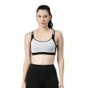 TWIN BIRDS Women Contrast Sports Bra 
