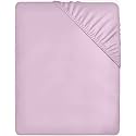 Utopia Bedding Fitted Sheet King, Lavender - Deep Pocket 14 inch - Easy Care - Soft Brushed Polyester Microfibre Fabric - Shrinkage and Fade Resistant - Bottom Sheet