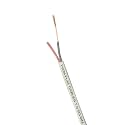 Twin Flat 1.0 mm 2 core Flexible Copper Wires &amp; Cables with Triple Layer PVC Insulation (White) (30 meters / 100 feet)
