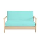 Twin Size Futon Covers - 100% Egyptian Cotton Futon Slipcovers Aqua