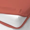 Twin Size Futon Covers - 100% Egyptian Cotton Futon Slipcovers Brick Red