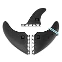 Twin, Thruster or Quad Fin Set - Solid Fiberglass for Lightweight Durability & Top Performance - Compatible with Futures Single Tab Surfboards