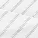 Twin XL 3 Piece Striped Sheet Set - Breathable &amp; Cooling - Misty Stripes