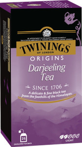 TWININGS Darjeeling Tea Light Strength Delicate and