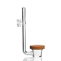 TWINSTAR CO2 Diffuser | Freshwater Aquariums up to 120 gallons | Ultra Clear Acrylic - Made in South Korea | Extremely Fine Pearls | More Porous Membrane (M-19mm)