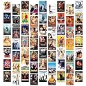 Twinster Aesthetic Bollywood Movie Stickers Collage Kit, Set of 63 Poster for Room Decoration, Home Décor Items Self-Adhesive Wall Stickers Size:4.0X6.0 Inches