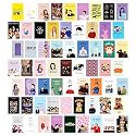 Twinster Aesthetic Friends Web Series Stickers Collage Kit, Set of 63 Poster for Room Decoration, Home Décor Items Self-Adhesive Wall Stickers Size:4.0x6.0 inches