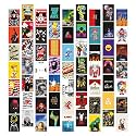 Twinster Cardboard Aesthetic Hypebeast Web Series Stickers Collage Kit, Set Of 63 Poster For Room Decoration, Home Decor Items Self-Adhesive Wall Size:4.0X6.0 Inches