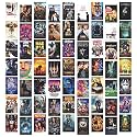 Twinster Aesthetic Movie Wall Stickers Collage Kit, Set of 63 Poster for Room Decoration, Home Décor Items Self-Adhesive Wall Stickers Size:4.0x6.0 inches-ART CARD
